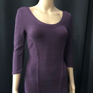 Guess Purple Sweater Dress S